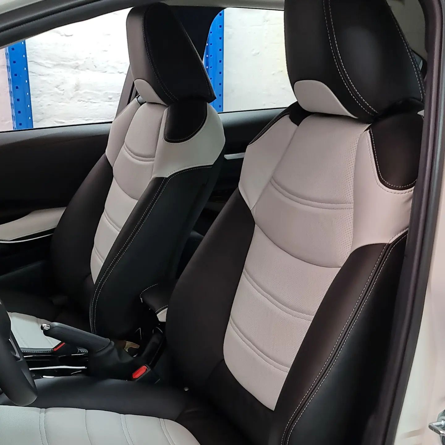 Asientos de cuero premium